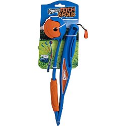 Chuckit Fetch Fold Katlanabilir Top Fırlatıcı + Whistler Top - Medium - Chuckit