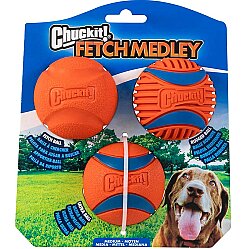 Chuckit Fetch Medley 3lü Köpek Oyun Topu Seti - Chuckit