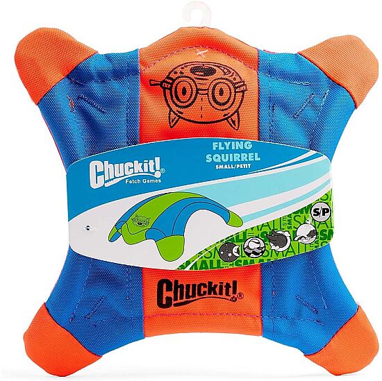 Chuckit Flying Squirrel Frizbee Dog Toy Small - 1