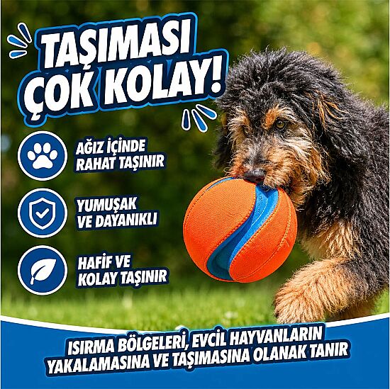 Chuckit Kick Fetch Köpek Oyuncağı (Büyük Boy) - 4