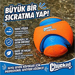 Chuckit Kick Fetch Köpek Oyuncağı (Büyük Boy) - 5