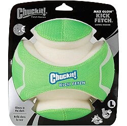Chuckit Kick Fetch Max Glow Gece Parlayan Köpek Oyuncağı (Büyük Boy) - Chuckit