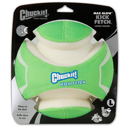 Chuckit - Chuckit Kick Fetch Max Glow Gece Parlayan Köpek Oyuncağı (Büyük Boy)