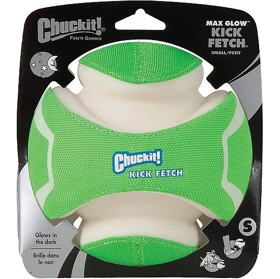 Chuckit Kick Fetch Max Glow Gece Parlayan Köpek Oyuncağı (Küçük Boy) - 1