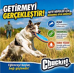 Chuckit Paraflight Fabric Frisbee Dog Toy Large - 3