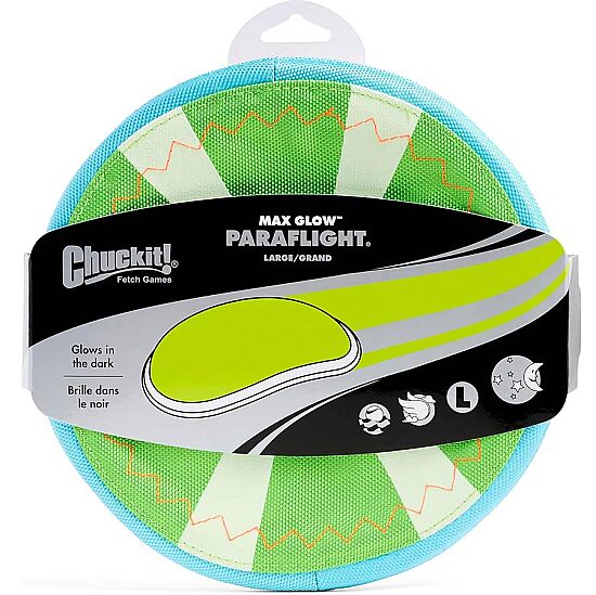 Chuckit Paraflight Max Glow Gece Parlayan Frizbi (Büyük Boy) - 1