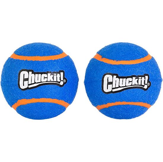Chuckit Sesli 2 li Tenis Köpek Oyun Topu (Orta Boy) - 2