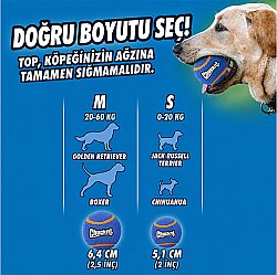 Chuckit Sesli 2 li Tenis Köpek Oyun Topu (Orta Boy) - 3