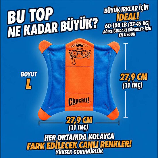Chuckit Sincap Frizbi (Büyük Boy) - 3