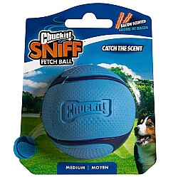 Chuckit Sniff Fetch Jambon Kokulu Köpek Oyun Topu (Orta Boy) - Chuckit