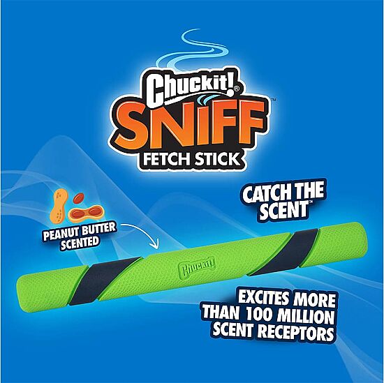 Chuckit Sniff Fetch Stick Kokulu Köpek Oyuncağı (Fıstık Ezmesi Aromalı) - 3