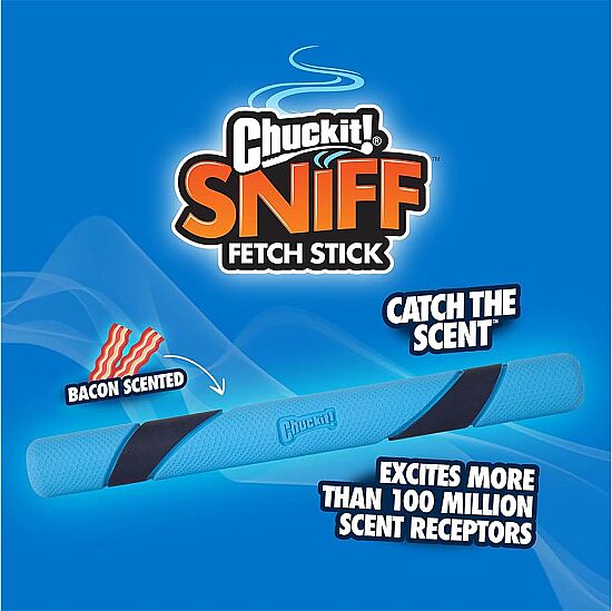 Chuckit Sniff Fetch Stick Kokulu Köpek Oyuncağı (Jambon Aromalı) - 4