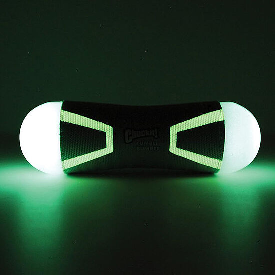 Chuckit Tumble Bumper Max Glow Gece Parlayan Köpek Oyuncağı (Orta Boy) - 4