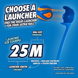 Chuckit Ultra Squeaker Sesli Köpek Oyun Topu 2'li Paket (Orta Boy) - 4