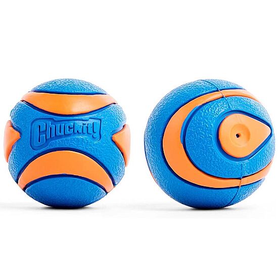 Chuckit Ultra Squeaker Sesli Köpek Oyun Topu 2'li Paket (Orta Boy) - 5