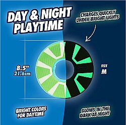 Chuckit Zipflight Max Glow Gece Parlayan Frizbi (Orta Boy) - 3