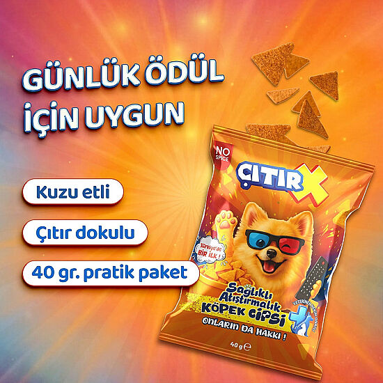 ÇıtırX Cips Köpek Ödülü 40 Gr - 3