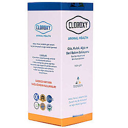 Cloroxy Drops Animal Health Bakım Solüsyonu 50 ML (Göz, Kulak, Ağız ve Deri Bakım) - Cloroxy