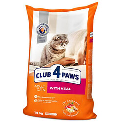 Club4Paws - Club4Paws Premium Dana Etli Kedi Maması 14 Kg 