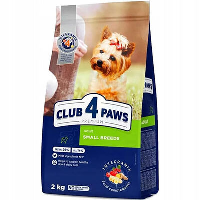 Club4Paws Premium Küçük Irk Tavuk Etli Köpek Maması 2 Kg 
