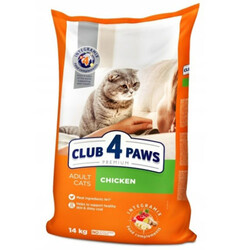 Club4Paws - Club4Paws Premium Tavuk Etli Kedi Maması 14 Kg