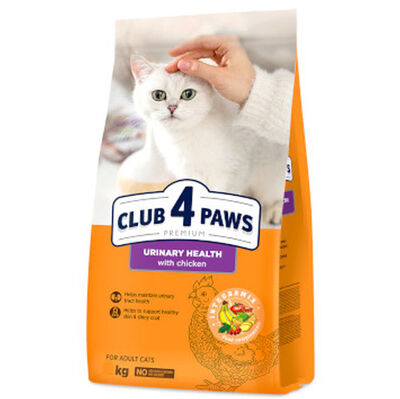 Club4Paws Premium Urinary Tavuk Etli Kedi Maması 5 Kg 