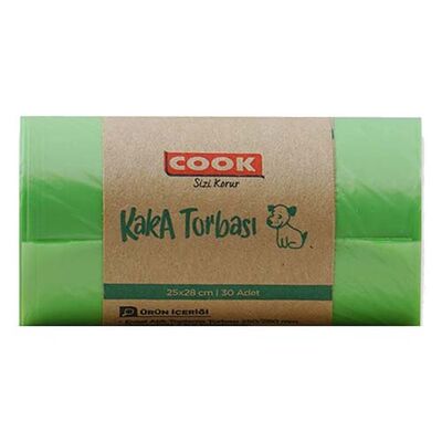 Cook Dışkı Torbası 30 Adet
