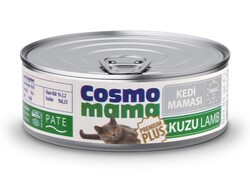 Cosmo - Cosmo Mama Premium Pate Kuzu Etli Kedi Yaş Maması 85 Gr