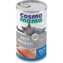 Cosmo Mama Premium Pate Balıklı Kedi Yaş Maması 415 Gr - Cosmo