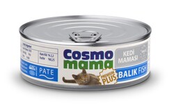 Cosmo Mama Premium Pate Balıklı Kedi Yaş Maması 85 Gr - Cosmo