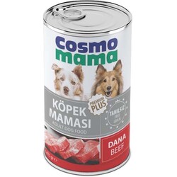Cosmo - Cosmo Mama Premium Pate Dana Etli (Beef) Köpek Yaş Maması 415 Gr