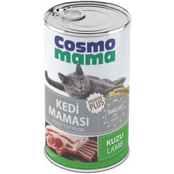 Cosmo Mama Premium Pate Kısırlaştırılmış Kuzu Etli Kedi Yaş Maması 415 Gr - Cosmo