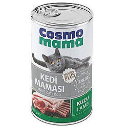 Cosmo Mama Premium Pate Kuzu Etli Kedi Yaş Maması 415 Gr - Cosmo