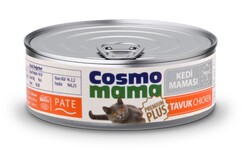 Cosmo - Cosmo Mama Premium Pate Tavuk Etli Kedi Yaş Maması 85 Gr