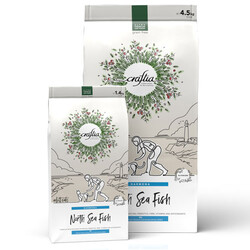 Craftia Harmona North Sea Fish Somon ve Ringa Balıklı Tahılsız Kedi Maması 1,4 Kg - Craftia