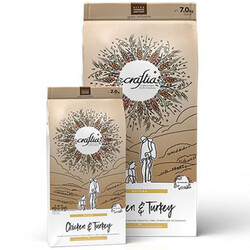 Craftia - Craftia Natura Chicken And Turkey Tavuk ve Hindi Etli Düşük Tahıllı Köpek Maması 2 Kg