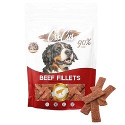 Crocus - Crocus Beef Fillets Biftek Etli Tahılsız Köpek Ödülü 80 Gr