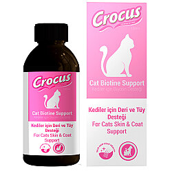 Crocus Biotine Support Deri ve Tüy Sağlığı Kedi Damlası 100 ML - 3
