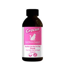 Crocus Biotine Support Deri ve Tüy Sağlığı Kedi Damlası 100 ML - Thumbnail