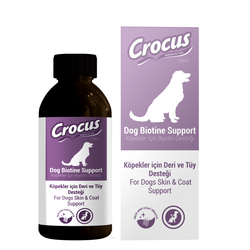 Crocus Biotine Support Deri ve Tüy Sağlığı Köpek Damlası 100 ML - Thumbnail