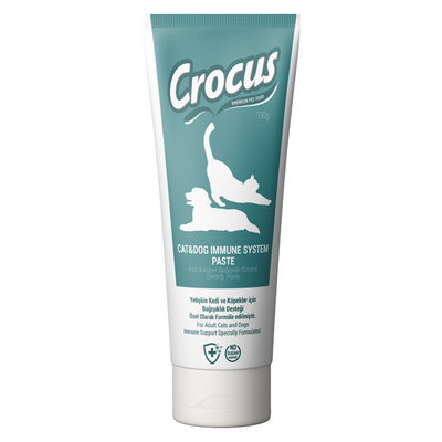 Crocus Immune System Bağışıklık Sistemi Kedi ve Köpek Macunu 100 Gr