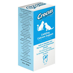 Crocus - Crocus Kedi ve Köpek Kalsiyum Diş ve Kemik Sağlığı 100 ML