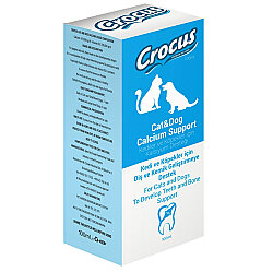 Crocus Kedi ve Köpek Kalsiyum Diş ve Kemik Sağlığı 100 ML - Crocus