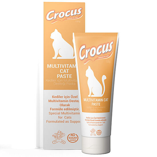 Crocus Multivitamin Kedi Paste Macun 100 Gr - 3