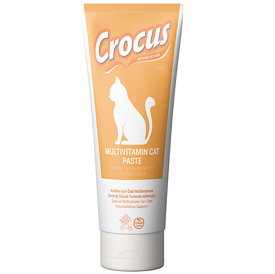 Crocus Multivitamin Kedi Paste Macun 100 Gr - 1