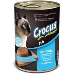 Crocus - Crocus Pate Somonlu Kedi Konservesi 400 Gr