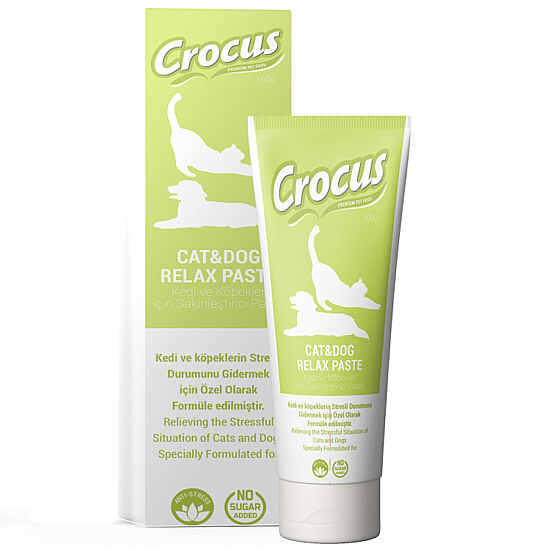 Crocus Relax Sakinleştirici Kedi ve Köpek Macunu 100 Gr - 3