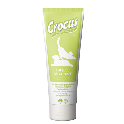 Crocus Relax Sakinleştirici Kedi ve Köpek Macunu 100 Gr