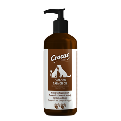 Crocus Salmon Oil Kedi ve Köpek Somon Yağı 200 ML