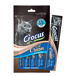 Crocus Karides Krema Ek Besin Takviyesi Kedi Ödülü 4x15 Gr - Crocus